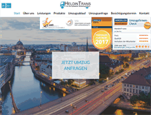 Tablet Screenshot of heldintrans.de